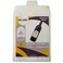 MR-LABEL MrLabel 3 x 225 Arched White Sticker Label Waterproof and TearResistant for Inkjet Laser Printer for Glass Bottles Jars Plastic Metal Paper 10 Sheets Total 90 Labels