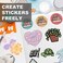 MR-LABEL MrLabel White Matte Printable Vinyl Sticker Paper Waterproof Full Letter Sheet Label for InkjetLaser Printer for Home BusinessDIY Stickers25 sheets25 Labels