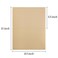 NATURALABEL Half Sheet Kraft Shipping Labels for Laser Inkjet Printers 2 per Page SelfAdhesive Mailing Labels Matte 200 Count 85 x 55