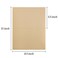 NATURALABEL Half Sheet Kraft Shipping Labels for Laser Inkjet Printers 2 per Page SelfAdhesive Mailing Labels Matte 200 Count 85 x 55