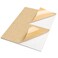 NATURALABEL Half Sheet Kraft Shipping Labels for Laser Inkjet Printers 2 per Page SelfAdhesive Mailing Labels Matte 60 Count 85 x 55