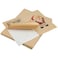 NATURALABEL Half Sheet Kraft Shipping Labels for Laser Inkjet Printers 2 per Page SelfAdhesive Mailing Labels Matte 60 Count 85 x 55