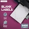 NextDayLabels 34 Inch Round Labels Round Sticker Labels for Printer Matte White Blank LaserInkjet Printer Labels Circle Stickers Printable Labels 50 Sheets 108 Per Sheet 5400 Labels