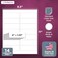 NextDayLabels 4 x 113 Rectangular Sticker Labels for Printer White LaserInkjet Printer Labels Return Address Labels Shipping Label Stickers 25 Sheets 14 Per Sheet 350 Labels