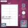 NextDayLabels 4 x 113 Rectangular Sticker Labels for Printer White LaserInkjet Printer Labels Return Address Labels Shipping Label Stickers 25 Sheets 14 Per Sheet 350 Labels