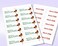NextDayLabels 4 x 113 Rectangular Sticker Labels for Printer White LaserInkjet Printer Labels Return Address Labels Shipping Label Stickers 25 Sheets 14 Per Sheet 350 Labels