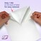 NextDayLabels 85 x 11 Full Sheet Labels Blank White Matte Permanent Adhesive Sticker Labels for LaserInk Jet Printer 100 Sheets