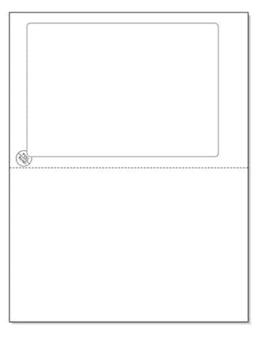 NextDayLabels Click Ship Integrated Sticker with Tear Off Receipt Designed for Printing Online Labels 812x11 with one Label 68125 x 475 Use for USPS Ebay Paypal Etsy ETC 50 Labels