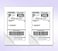 NextDayLabels LaserInk Jet White Labels 812 x 512 2 Per Page 100 Labels
