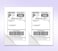 NextDayLabels LaserInk Jet White Labels 812 x 512 2 Per Page 100 Labels
