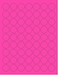 NextDayLabels Pack of 25 Sheets 812 x 11 Fluorescent Labels for Laser Inkjet Printer Pink Fluorescent 1 Round 63 per Page 1575 Labels