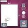 NextDayLabels 15 Inch Round Circle Stickers White Blank Labels for Laser Inkjet Printer 30 Per Sheet SelfAdhesive Jar Candle Product Made in USA 750 Labels