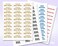 NextDayLabels FBA Labels Bar Code Pallet LaserInk Jet 1500 30 Up White JamFree Made in USA