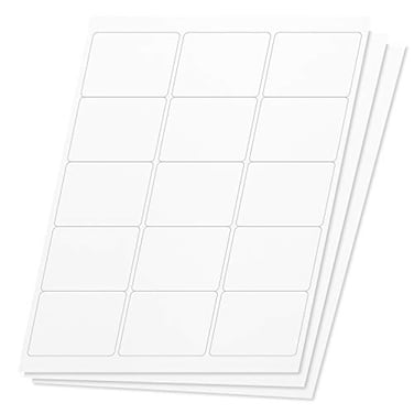 OfficeSmartLabels ID Labels White 2 x 258