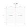 PACKZON Shipping Labels with Self Adhesive Square Corner for Laser Inkjet Printers 85 x 55 Inches White Pack of 200 Label