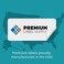 Premium Label Supply Glossy Clear Address Labels 2625 x 1 LaserInkjet Compatible 30 per Sheet 10 Sheets 300 Total Adhesive Labels