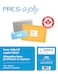 Pres-a-ply PRESaply 313 x 4 Inches Laser Labels White 600 Count 30604
