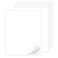 MPRT Printable White Sticker Labels 100 Sheets 85 x 11 Full Sheet Label Stickers Paper for Laser Inkjet Printer Matte 100 Labels
