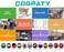Coopaty Shipping Label 2 per Sheet 85 x 55 Mailing Labels for Laser and Inkjet Printers Half Page Self Adhesive Sticker Labels for Packages100 Sheets 200 Labels