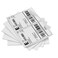 Pacific Mailer Shipping Labels Half Sheet Shipping Label Compatible for Inkjet 2 Per Page 85 x 11 Self Adhesive Mailing Return Address Labels Printable Sticker Paper 100 Sheets 200 Labels White