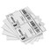 Pacific Mailer Shipping Labels Half Sheet Shipping Label Compatible for Inkjet 2 Per Page 85 x 11 Self Adhesive Mailing Return Address Labels Printable Sticker Paper 100 Sheets 200 Labels White