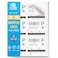 Shop4Mailers 6Up White Permanent Self Adhesive Shipping Labels 3 13 x 4 Easy Peel Stickers for Laser Inkjet Printers 100 Sheets 600 Count Labels