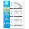 Shop4Mailers 6Up White Permanent Self Adhesive Shipping Labels 3 13 x 4 Easy Peel Stickers for Laser Inkjet Printers 100 Sheets 600 Count Labels