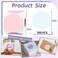 starboling Thermal Label2 Inch Pink Gradient Round Thermal Printer StickersSelfAdhesive Round Direct Thermal LabelsThermal Stickers for DIY Logo DesignName Tag 500 Labels1 Roll