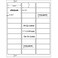 VIKDOOK 30 Up Labels 1 x 258 On Us Letter Printable Address Labels Self Adhesive 30 Labels per Sheet FBA Labels for Laser or Inkjet Printer Work for UPC Barcode Total 750 Labels