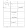 VIKDOOK 30 Up Labels 1 x 258 On Us Letter Printable Address Labels Self Adhesive 30 Labels per Sheet FBA Labels for Laser or Inkjet Printer Work for UPC Barcode Total 750 Labels