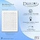 Desktop Publishing White 34 Round Circle Labels 108 Labels Per Sheet for Inkjet Laser Printers 25 Sheets 2700 Labels