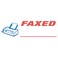 AccuStamp ACCUSTAMP2 035533 PreInked Shutter Stamp FAXED RedBlue Ink 1 Count