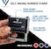 Vivid Stamp Basic Entered Self Inking Rubber Stamp Black Ink Medium