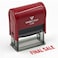 Pacific Stamp Basic Final Sale SelfInking Office Rubber Stamp Red Medium