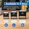 Vivid Stamp Basic Invoice Self Inking Rubber Stamp Blue Ink Large