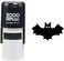 Custom Product Bat 2000 Plus Self Inking Halloween Rubber Stamp Black Ink