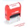 ExcelMark Completion Grade SelfInking TwoColor Rubber Teacher Stamp Perfect for Grading Homework Red and Blue Ink