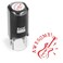 ExcelMark Round Teacher Stamp Awesome RED Ink
