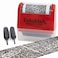 ExtraMark Identity Theft Protection Blockout Stamp Roller Stamp with Two Replacement Ink Tubes Red Unit