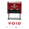 Pacific Stamp Void By Date Self Inking Rubber Stamp Red Ink Large