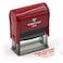 Pacific Stamp Your Account is Past Due Self Inking Rubber Stamp Red Ink Medium