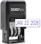 ZIGEL D10 Office Date Stamp Self Inking Date Stamp Blue