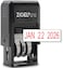 ZIGEL D10 Office Date Stamp Self Inking Date Stamp Red