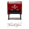 Pacific Stamp Thank You wStars Self Inking Rubber Stamp Red Ink Medium