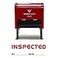 Pacific Stamp Inspected By Date Self Inking Rubber Stamp Red Ink Medium