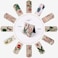 Frclona 12PCS Magnetic Bookmarks Magnet Page Markers Page Clips Assorted Book Markers Set with Exquisite Pattern Bookmarks for Women Students and Book LoversFloral Style