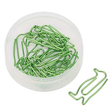 HEEPDD 20 Pack Paper Clips Metal Decorative Bookmarks Page Markers for School Office