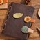 VYRANA 2PCS Vintage Magnetic Leather Bookmark Leather Magnetic Bookmarks for Women Magnetic PU Bookmarks Clip Book Accessories