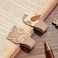 VYRANA 2PCS Vintage Magnetic Leather Bookmark Leather Magnetic Bookmarks for Women Magnetic PU Bookmarks Clip Book Accessories