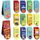 Eaasty 48 Pack Scented Bookmarks Magnetic Scratch and Sniff Fruit Food Bookmarks for Kids Cute Page Markers with Sayings for Kids Students Teens TeachersFruit Flavor